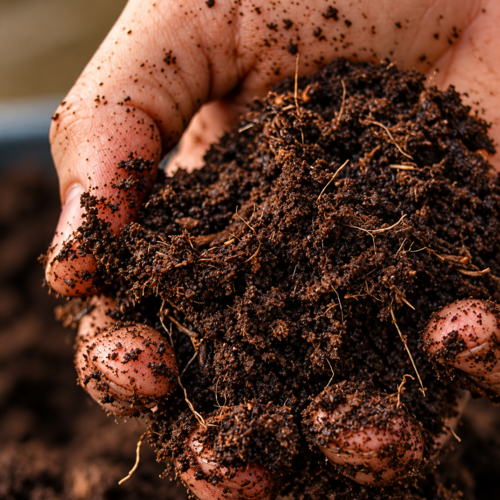 Gardener’s Handful of Rich Soil